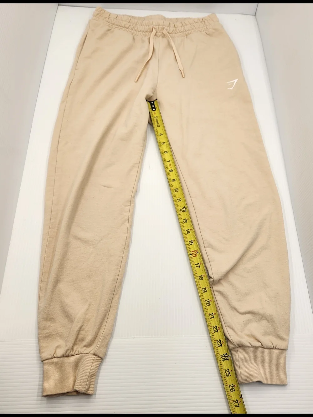 Gymshark Beige Drawstring Joggers - Picture 7 of 11